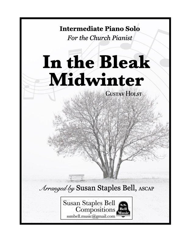 In the Bleak Midwinter, Intermediate Solo, for the Church Pianist
